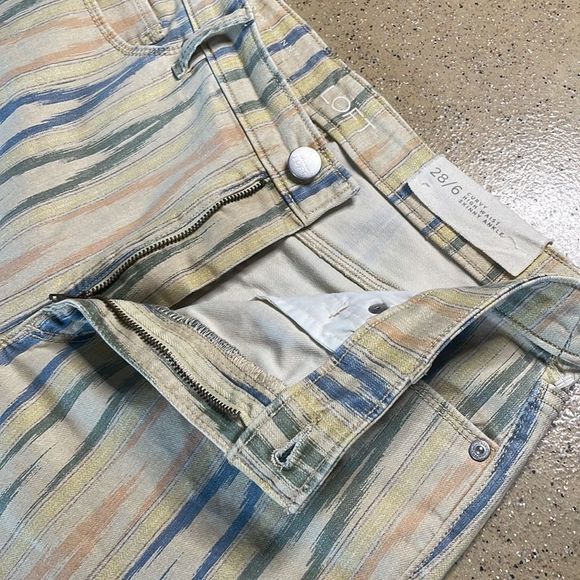 LOFT NEW Curvy High Waist Skinny Ankle Jeans sz 28/6 - Picture 9 of 16